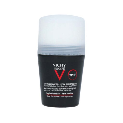 VICHY Homme Dezodorants antiperspirants rullitis ar 72h iedarbibu 50 ml