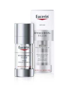 EUCERIN Hyaluron Filler Nakts pilings un serums 30 ml