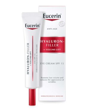 EUCERIN Hyaluron-Filler + Volume-Lift SPF 15 Acu krēms 15 ml