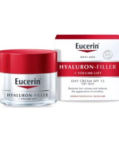 EUCERIN Hyaluron Filler + Volume Lift SPF15 Dienas krems sausai adai 50 ml