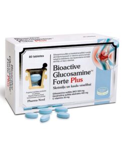 Bioactive Glucosamine Forte Plus tabletes 80 gab