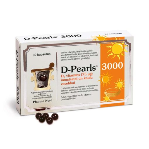 D-Pearls 3000 kapsulas 80 gab