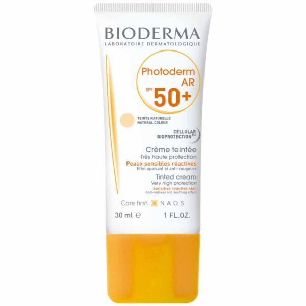 BIODERMA Photoderm AR SPF 50+ tonēts saules aizsargkrēms 30 ml