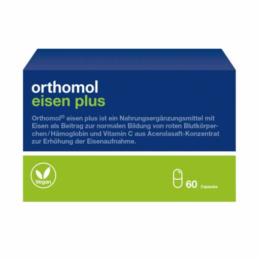 ORTHOMOL Eisen plus kapsulas