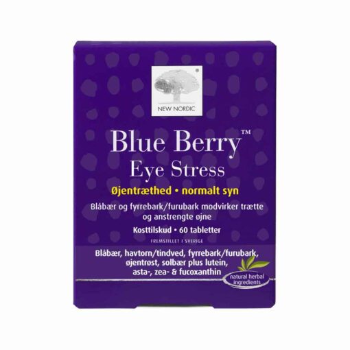 NEW NORDIC Eye Stress tabletes 60 gab