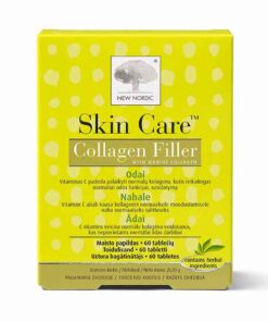 NEW NORDIC Skin Care Collagen Filler tabletes 60 gab