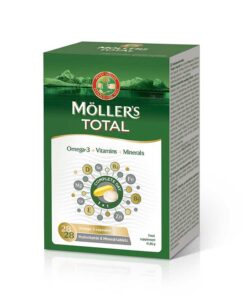 MOLLERS Total Omega 3 tabletes + kapsulas 56 gab