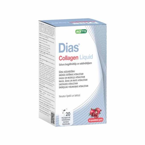 DIAS Collagen Liquid skidrums 15 ml 20 gab