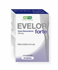 EVELOR Forte tabletes 30 gab