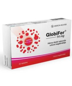 GLOBIFER 14 mg tabletes 40 gab