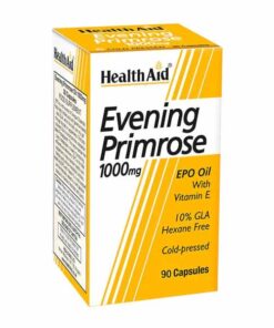 HealthAid Evening Primrose Oil 1000mg kapsulas 90 gab