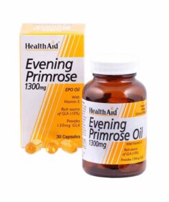 HealthAid Evening Primrose Oil 1300mg kapsulas 30 gab