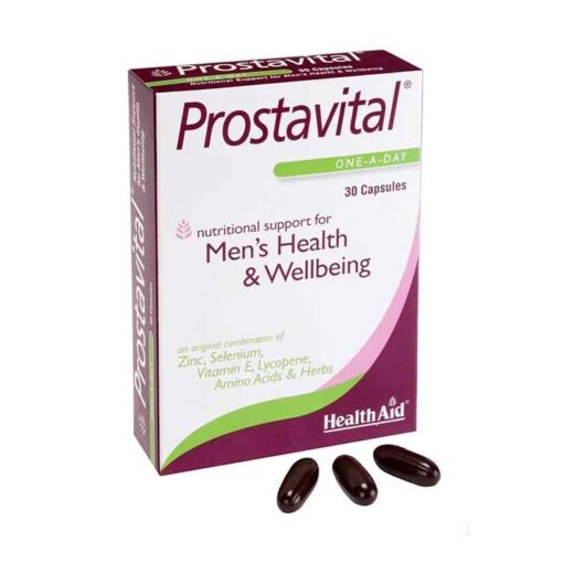 HealthAid Prostavital kapsulas 30 gab