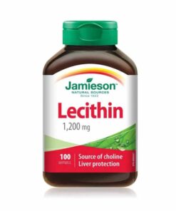 Jamieson Lecithin 1200 mg kapsulas 100 gab