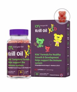 LYL Krill Oil KID zelejas lacisi 30gab