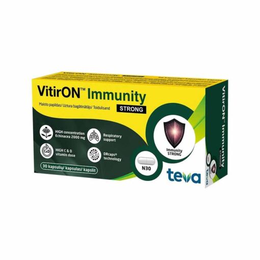 VITIRON Immunity Strong kapsulas 30 gab