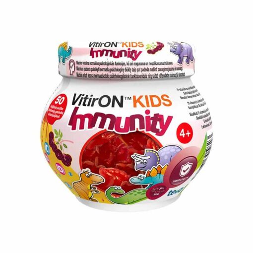 VITIRON Kids Immunity koslajamas pastilas 50 gab