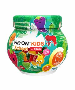 VITIRON Kids School for BRAIN koslajamas pastilas 50 gab