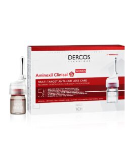 VICHY Aminexil Clinical 5 Ampulas sievietem pret matu izkrisanu 21 gab