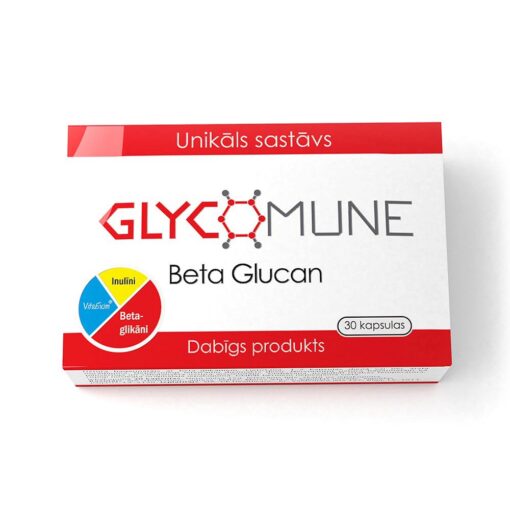 GLYCOMUNE Beta Glucan kapsulas 30 gab