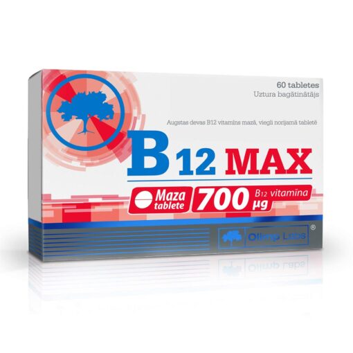 OLIMP LABS B12 Max tabletes 60 gab