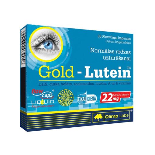 OLIMP LABS Gold Lutein kapsulas 30 gab