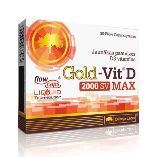 OLIMP LABS Gold Vit D Max 2000 SV kapsulas 30 gab