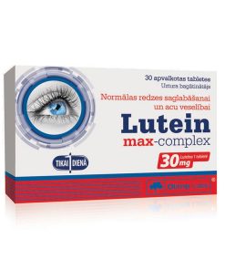OLIMP LABS Lutein Max Complex 30 mg tabletes 30 gab