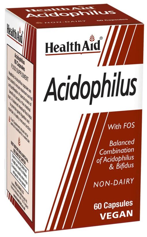 HealthAid Acidophilus kapsulas