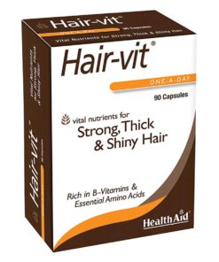 HealthAid Hair Vit tabletes 90 gab