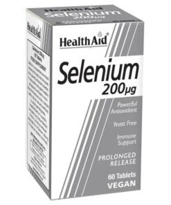 HealthAid Selenium 200 mg tabletes 60 gab