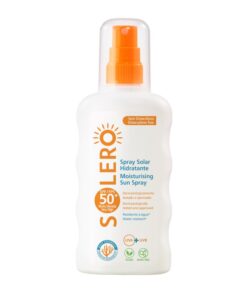 SOLERO SPF50+ mitrinošs izsmidzināms saules aizsarglīdzeklis 200 ml