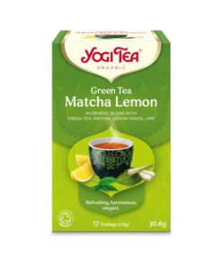YOGI TEA Zaļā matcha tēja ar citronu N17