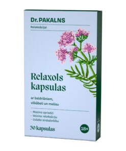 DR. PAKALNS RELAXOLS kapsulas N30