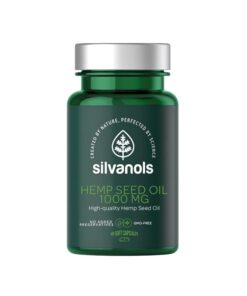 SILVANOLS Hemp Seed Oil 1000 mg kapsulas N60