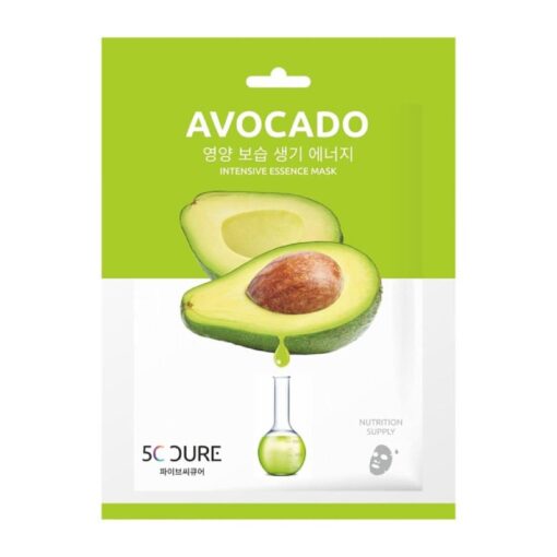 5C CURE Avocado face mask with avocado extract N1