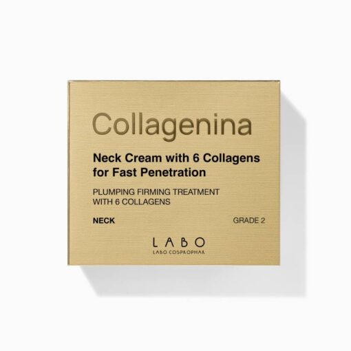 COLLAGENINA neck and décolleté cream with 6 types of collagen, intensity 2 50 ml