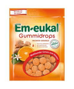 DR.SOLDAN Em-Eukal Ingvers-Apelsīns želejas konfektes 90 g