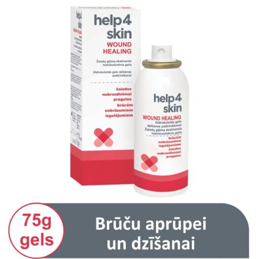 HELP4SKIN Haavaravi haavasprei 75 g