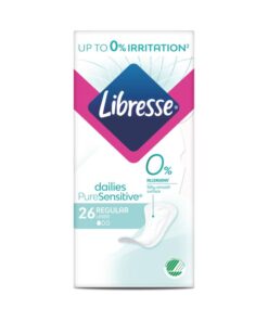 LIBRESSE Чистый Чувствительный Нормальный каждый день вставки N26