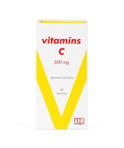 MEDPRO C vitamīns 500 mg tabletes N60