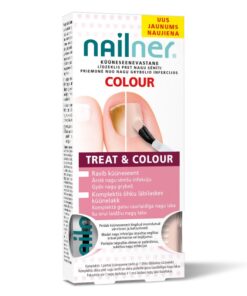 NAILNER Treat & Colour nagu lakas pret nagu sēnīti 2 x 5 ml