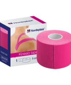 NORDEPLAST Kinezioloģiskais teips rozā 5cmx5m, 1 gab.