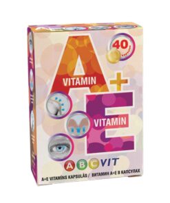 PHARMPRO A+E vitamin ABCvit kapsulas N40