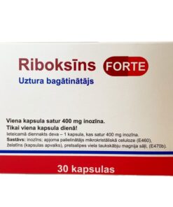 RIBOKSINS Forte 400 mg kapsulas N30