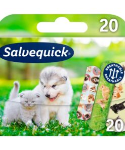SALVEQUICK Animal Planet plāksteri bērniem N20