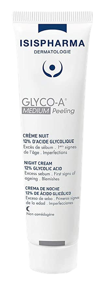 ISISPHARMA Glyco-A MEDIUM Peeling 12 % Night pīlings 30 ml