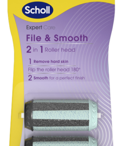 SCHOLL Fille & Smooth pēdu vīles rezerves rullīši 2 gab.