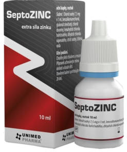 SEPTOZINC acu pilieni 10 ml