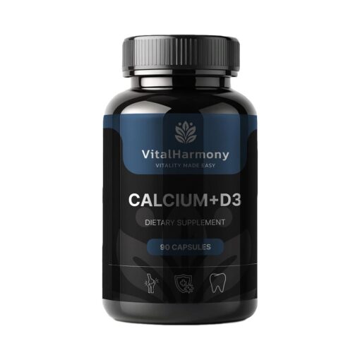 VitalHarmony Calcium + D3 capsules N90